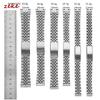 12/14/16/18/20/22mm Stainless Steel Watch Strap Sports Waterproof Metal Watch Band Men Business Universal Replacement Bracelet