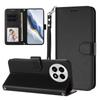 For OnePlus 13 Leather Case Wallet Stand Phone Cover with Wrist Strap
