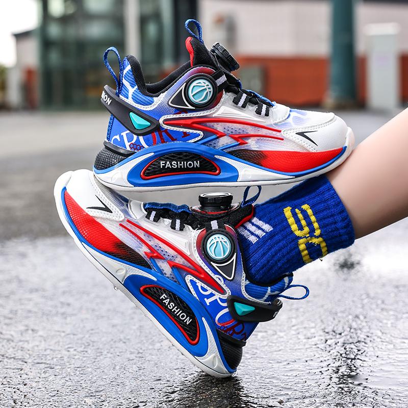 28-40 Children /Teenagers Plus Size Fashionable Sports and Leisure Shoes Boys Basketball Shoes