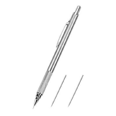 Automatic Center Punch Steel Spring Loaded Center Hole Punch Adjustable Spring Impact Force Center Marker Tool for Wood