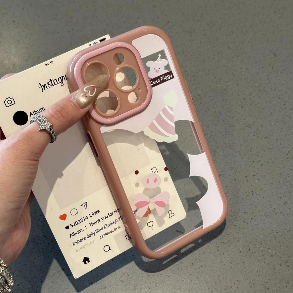 Cute and High Appearance Level Suitable for IPhone 16 Phone Case IPhone 15 Protective Case 14 Soft Case 13 Cute Pet 12 Transparent