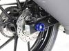 SHFIT UP Motorcycle Goods Rear Axle Slider Short Type M14 GSX-R125 Blue 400012-01