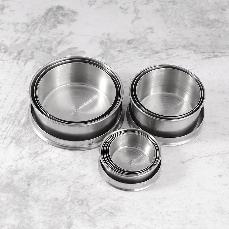 Portable Stainless Steel Folding Cup Telescopic Mug for Tea Camp Utensils Tableware Folded Cup Outdoor Camping 75ml/150ml/250ml