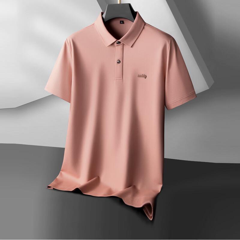 Tucano Men's Lyocell-Cotton Blend Lightweight Plus Size Polo Shirt