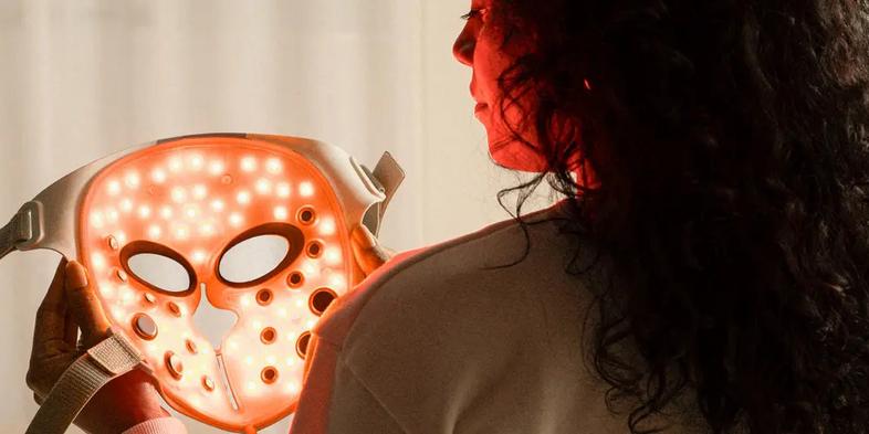 Silk`n ems led face mask white