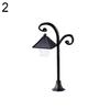 1Pc Creative Resin Street Lamp Model Garden Dollhouse Miniature Landscape Decor