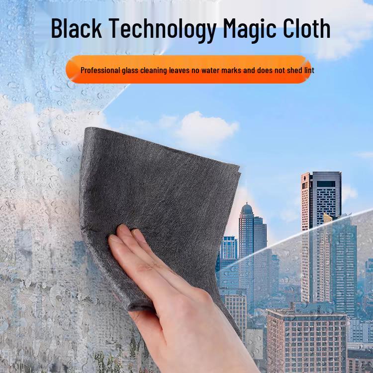 Magisches fusselfreies Glasreinigungstuch - Saugfähig, wasserzeichenfrei, südkoreanische Insel-Faser