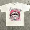 Graphic T-shirt Men Women Vintage Top Hip Hop Streetwear Oversized Tshirt Short Sleeve Casual Clothing Summer Fashion Y2K Tee