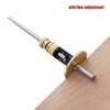 0-12Cm Wheel Marking Gauge Cemented Carbide Wheel Scribe Tool  For Parallel Lines Dovetail Joints