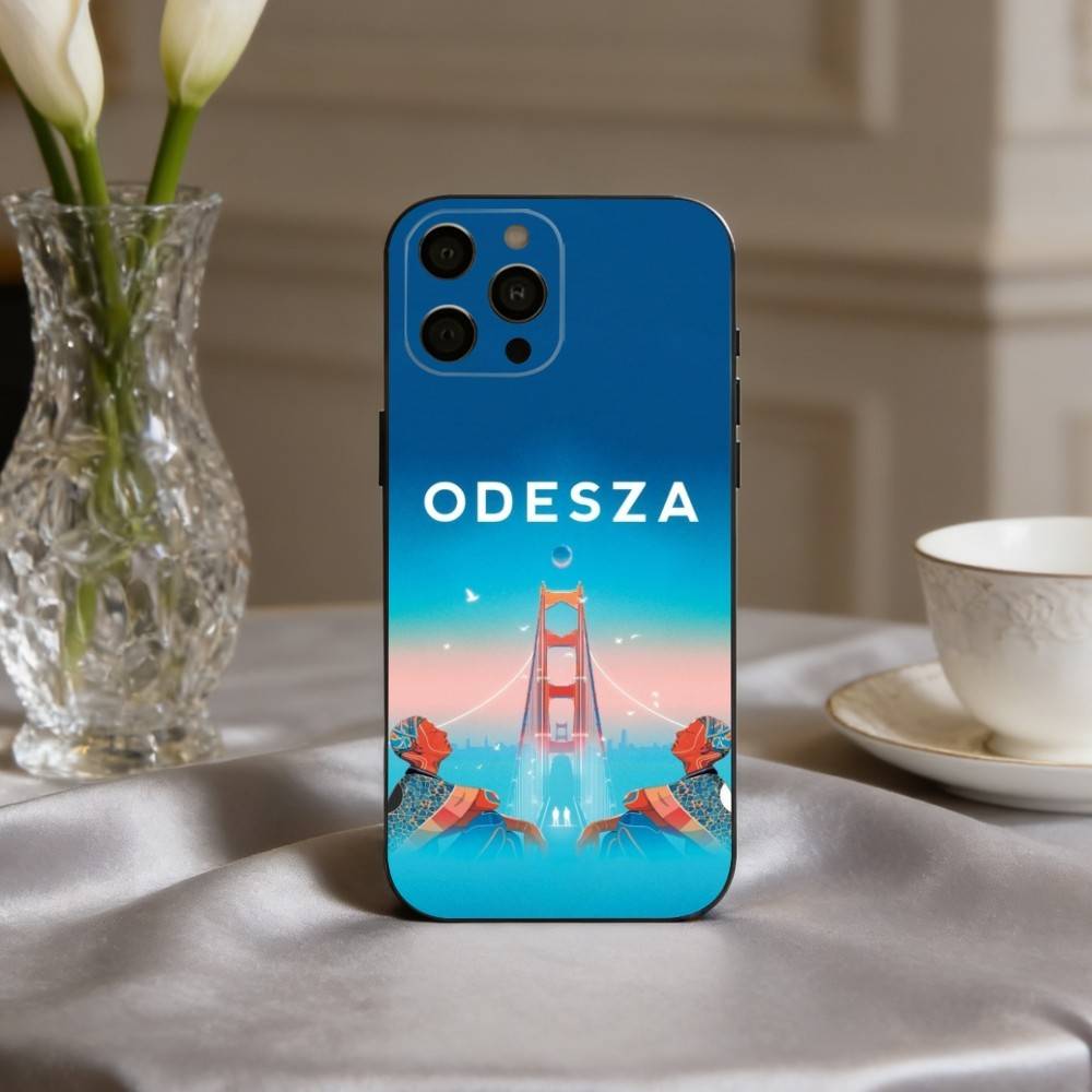 

Electronic O-ODESZA-A Band Phone Case Silicone Soft For IPhone 17pro 16 15 14 13 12 11 X XR Plus Pro Max Plus iPhone16pro