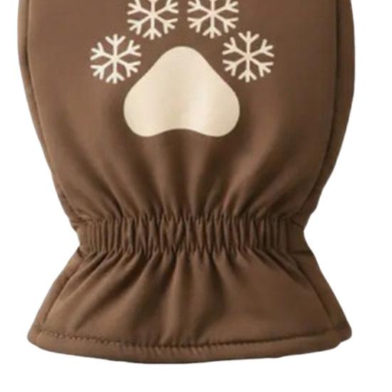 Warm Dog Leash Winter Dog Leash with Built-in Thermal Mitten Waterproof Glove No More Freezed Hand When Walking Dogs In Winter for Pet Owners