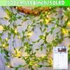 Green Leaf Fairy Lamp Ivy Leaf String Lamp Warm White Suitable for Interior Decoration of Families,Parties,Weddings,Christmas and New Year Festivals