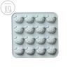 16 Even Cartoon Expression Pig Head Silicone Chocolate Mold Ice Mold Mold Aroma Plaster Mold DIY