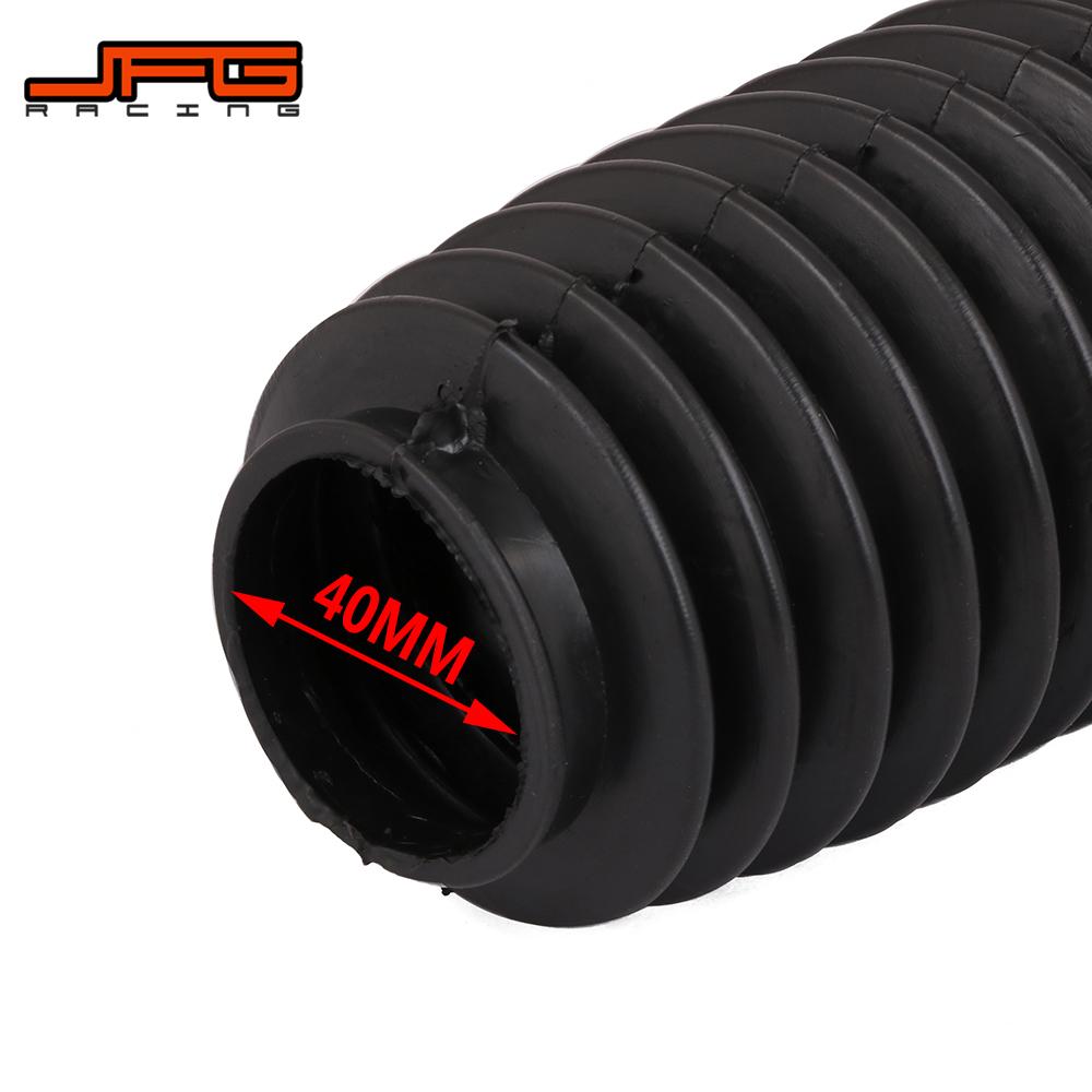 Motorcycle Front Rubber Fork Boots Gaiters Sleeve For HONDA CR125 CR150 CR250 CR500 CRF230 CRF250R CRF250X CRF450R CRF450X