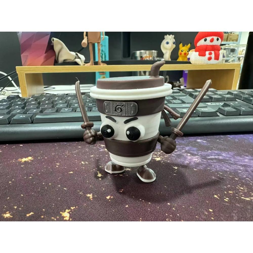 Estatueta de Tubarão Estatueta Tungtungsahur Decoração de Mesa Articulada Tralalero Tralala Ornamento de Estatueta Boneca Engraçada Brinquedo Impresso em 3D