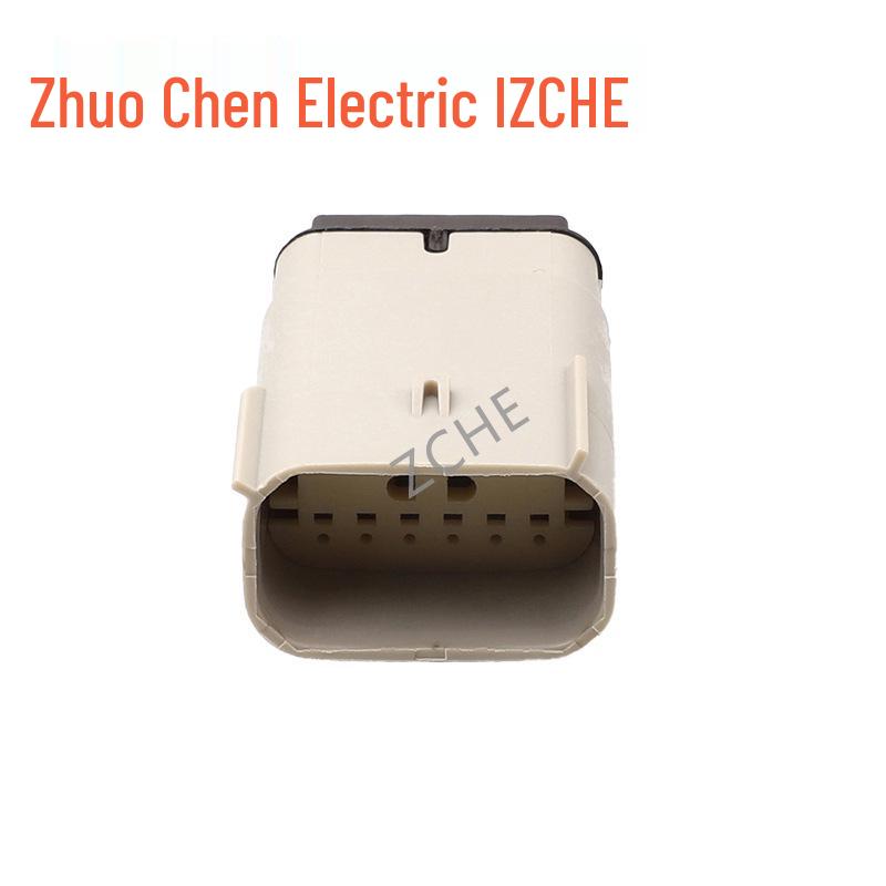 12-poliger grauer Automobil-Kabelbaumstecker 33482-1261/33472-1259