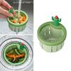 Innovative Cactus Kitchen Sink Filter Easy Press Portable Sink Drain Multiple Use Cactus Sink Strainer Basket for Home