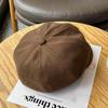 Painter Berets Girls Cap Newsboy Brand Latest Fresh Octagonal Winter Autumn Color Plain Solid Hat Beret Women Fashionable Trendy School Old Vintage