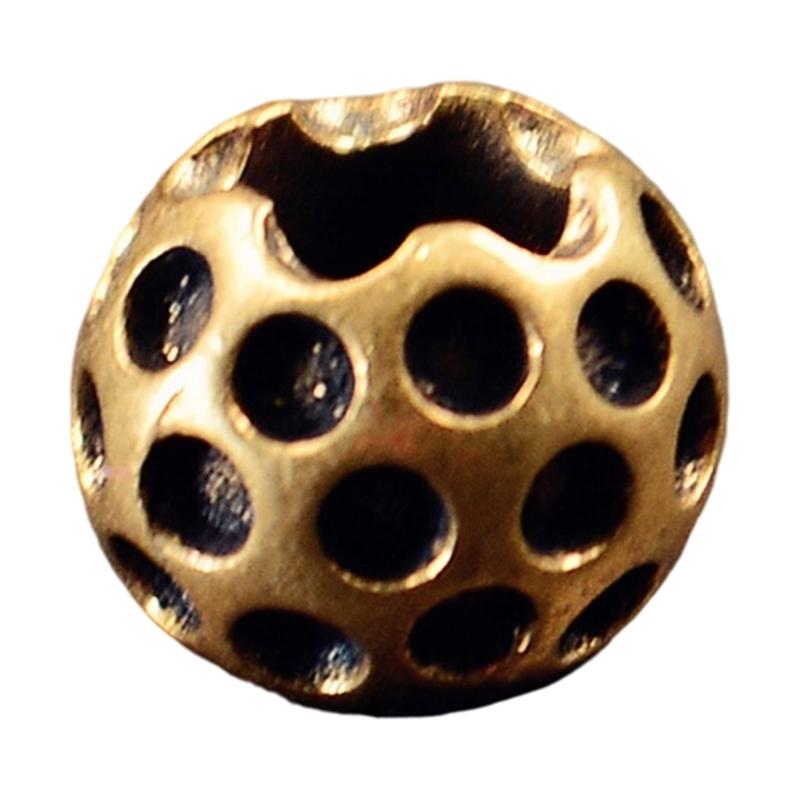 Copper DIY Jewelry Findings Spacer Beads With Oversized Holes For Easy Threading Crafting Supplies Cord Connectors