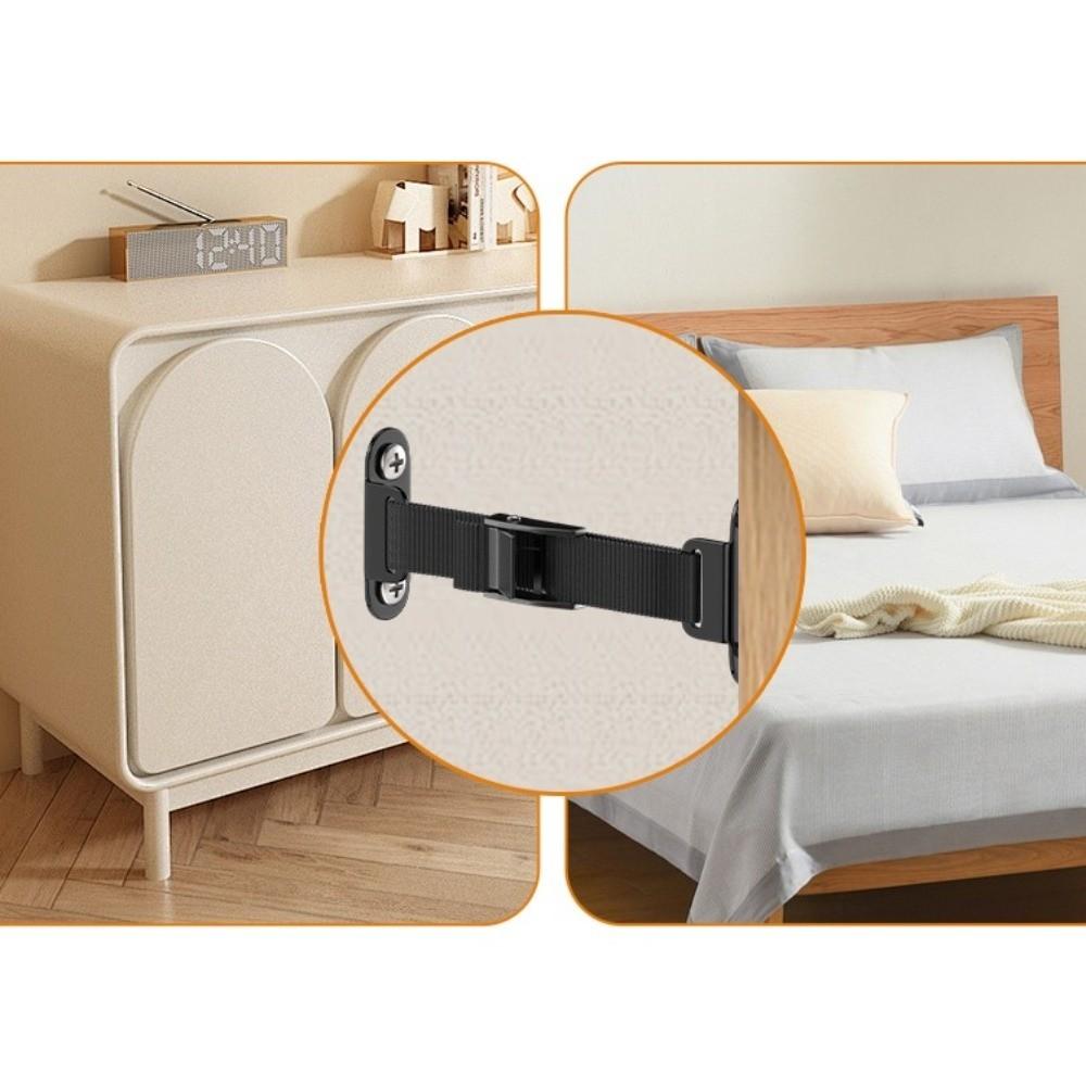 Adjustable Furniture Anchor Kits Anti Tip Wall Anchor Shockproof Straps Fixed Strap Fixed Anchor Furniture Anchors Baby Proofing
