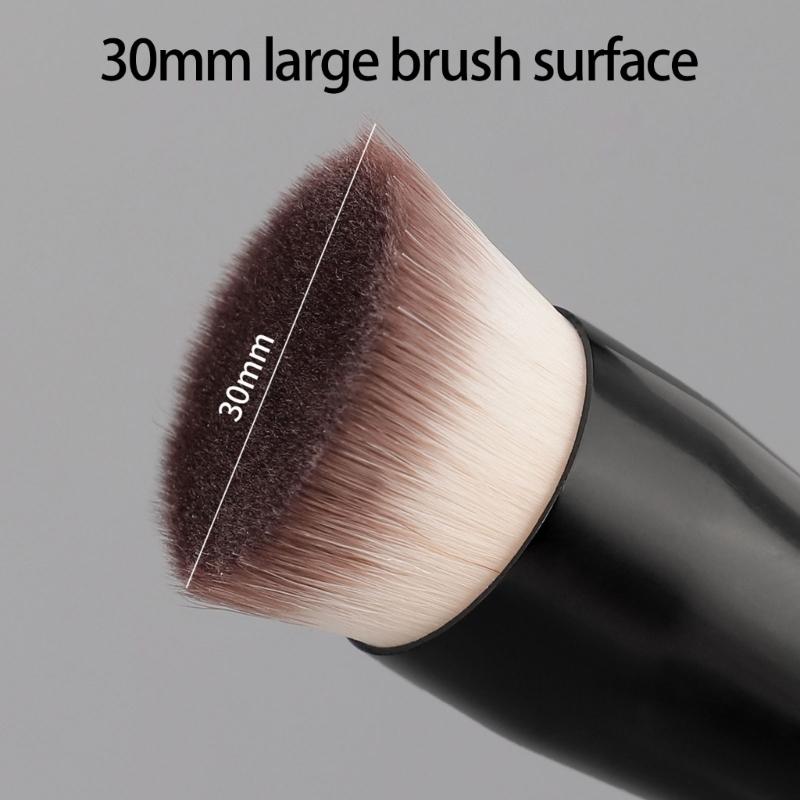 Schräger Make-up-Pinsel zum Konturieren und für Rouge Weiche Synthetikborsten Stabiler Griff aus Aluminiumlegierung Professionelles Kosmetikwerkzeug