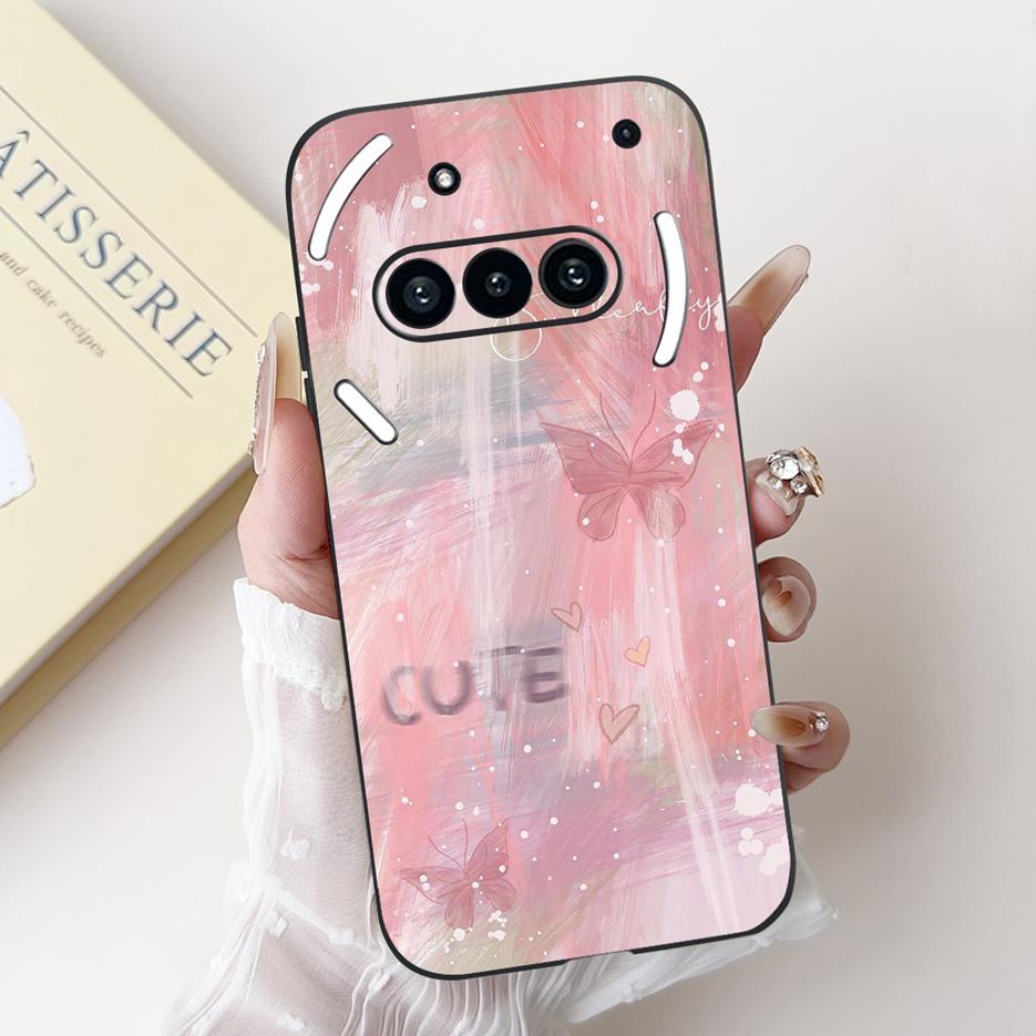 Per Custodia Nothing Phone 3A A059 Copertura Lussuosa Verniciata Candy Custodia Morbida in Silicone Per Nothing Phone 3A Pro A059P Phone3A Custodie