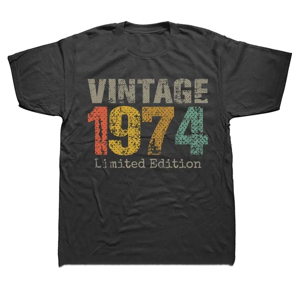 50 let Starý Vintage 1974 50. Narozeniny Dámské Tričko Manželka Manžel Dárky k Narozeninám Nápisy Citát Grafické Topíky Streetwear 61408