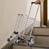Cart Lightweight Foldable Shopping for Market Runs, Parcel Transport