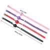 4 Colors Adjustable Plastic Ball Faux Leather Mouth Gag Adult Flirting Roleplay Game Props Couples Bondage Sex Toys Accessories
