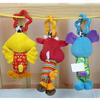 Baby Rattle Tinkle Hand Bell Plush Toy Baby Stroller Rattles Toy