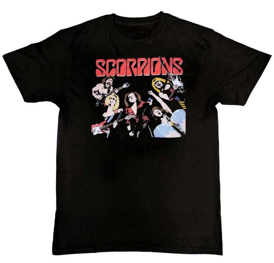 Vintage Scorpions Band Graphic Print Mens T-Shirt S-4XL XXXL