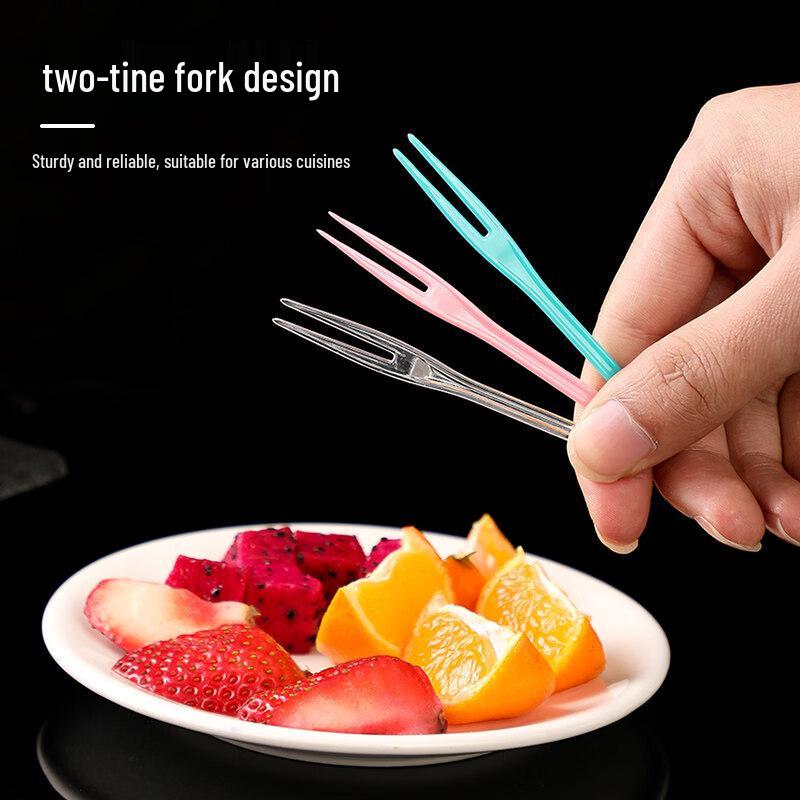 ZISIZ Disposable Fruit & Dessert Forks