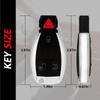 Smart Car Remote Control Key fob Repair IYZ3312 For Mercedes Benz C E CL ML R S