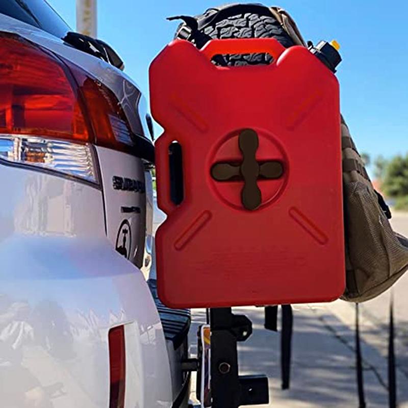 Gas n Fastener and Aluminum Alloy Holder Oil s Petrol n Bracket Pack Mount Fit for Motorcycle -Road Vehicle