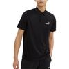 PUMA Polo Shirts Men's Black Polo Collar Moderate Straight Fit 671927-01