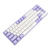68 Keys Wired Mechanical Gaming Keyboard Hot Swappable Dynamic Backlighting Red Switch Mechanical Keyboard for Gaming