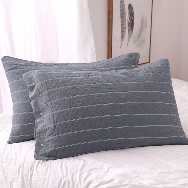 1 Pair Pillow Covers, Easy To Wash for All Seasons, Floral Pattern, Skin-friendly and Comfortable Pillowcase, Without Pillow Inserts