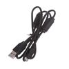 Geschirmtes Datenkabel mit Magnetringen Störungsfreies Micro-USB-Datenkabel 1m für Telefone Tablets & Spielgeräte