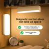 1PC Mini Indoor Light with Motion Sensor Smart Magnetic Lamp Portable Night Light for Bedroom Bedside Wall Kid Room Living Room