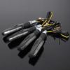 4pcs Universal 12LED Motorcycle ATV Turn Signal Indicator Light Blinker Amber