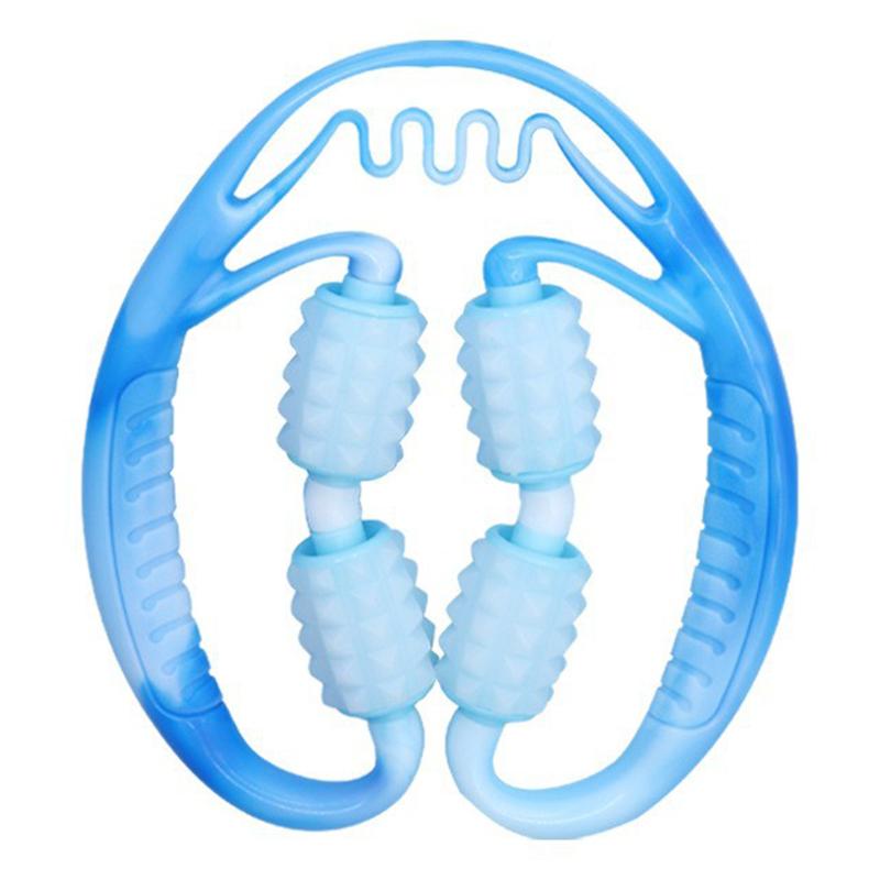 Blauer Rollring-Massagegerät Heim Büro Yoga Bein Fitnessgerät Training Beinverschönerer Muskelentspannung Massagerolle