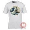 Great Wave Godzilla TShirt Monster Aesthetic Hokusai Japanese Art