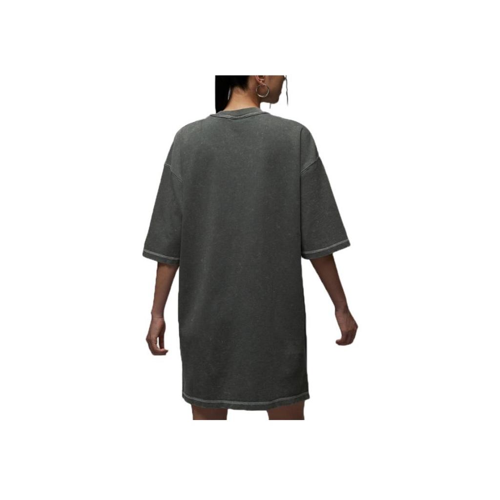 Jordan Flt As W J Ss Tričko Módní Pohodlné Měkké Šetrné k pokožce Krátký rukáv Šaty Dámské topy HQ9197-068