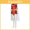 Shazam Fury Of The Gods Cosplay Costume For Women With Spandex Suit For Halloween Role Play