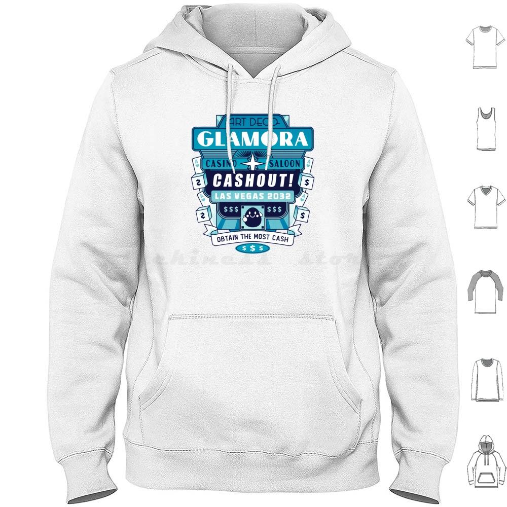 Las Vegas 2032 Cashout Hoodie Cotton Long Sleeve The Finals Thefinals Game Gaming Gamer Video Game Shooter Nama Tama Cashout