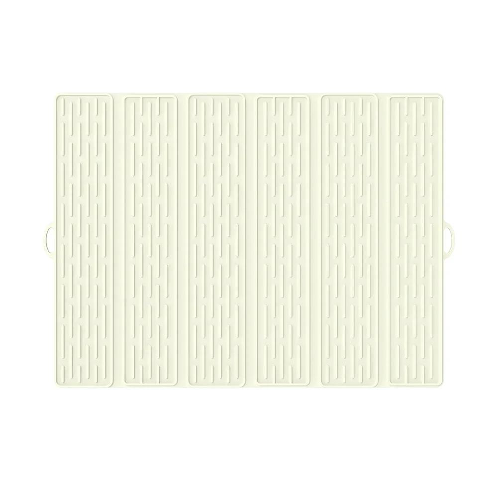 Heat Resistant Silicone Drain Pad Unique Design for Efficient Water Drainage Convenient and Foldable for Easy Storage