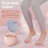 2 Stück Fußgewölbetrainer Fitness Bein Zehen Plantarfunktion Übungsgerät Daumen Zehenschienen Gesäß Fußgewölbetrainer