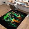 1pc Office Carpet Chair Mats Joker Green Smoke Laughing Perfect for Office Chairs, Living Rooms, Or Bedrooms,Polyester Carpet.HDT194