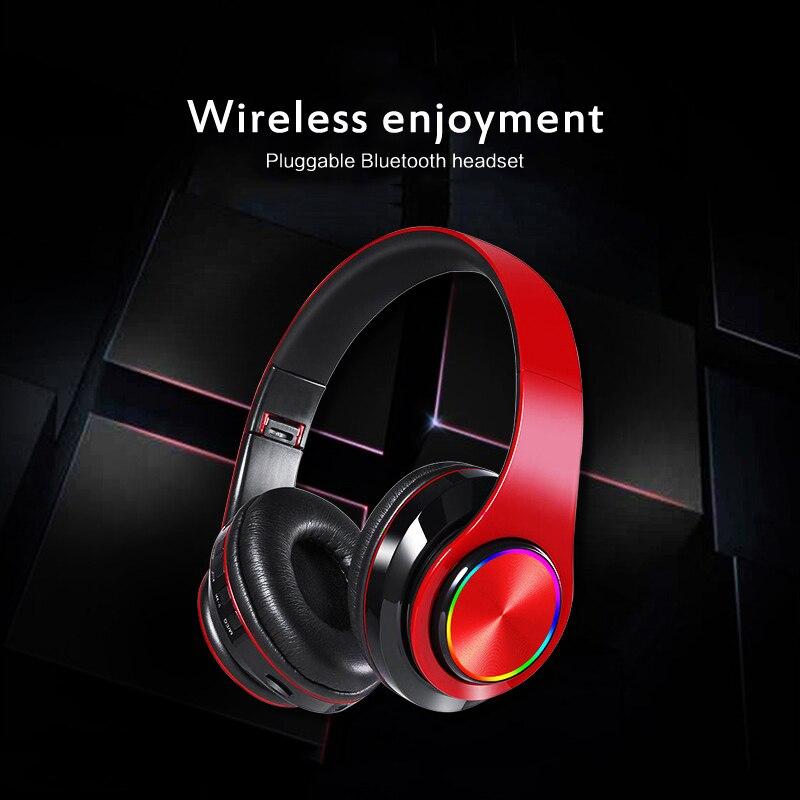 Cuffie Bluetooth wireless B39 Luci LED colorate Che giochino cuffie  over-ear cuffie stereo con auricolare pieghevole mp3 Player acquista in  modo economico — spedizione gratuita, recensioni reali con foto — Joom