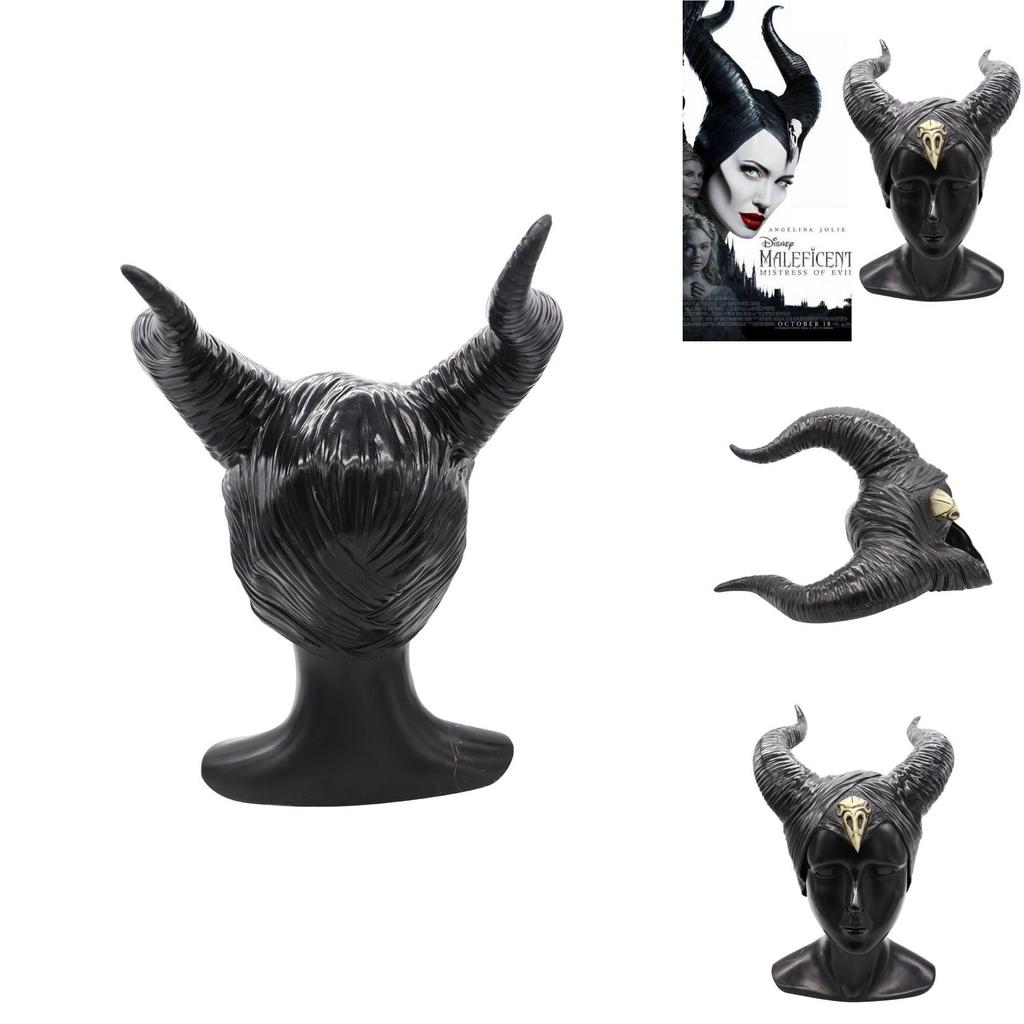 Enchanting 2019 Maleficent 2 Horns Headwear Mask Perfect For Halloween And Cosplay